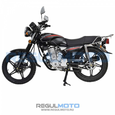 Мотоцикл Regulmoto RM125 с ПТС (Черный, , 100002-1)