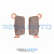 Колодки тормозные FA367 задние KX 250-450 F 04-15, RM-Z 250-40 04-15, YZ-YZF 03- Sintered Racing  SINT-F157