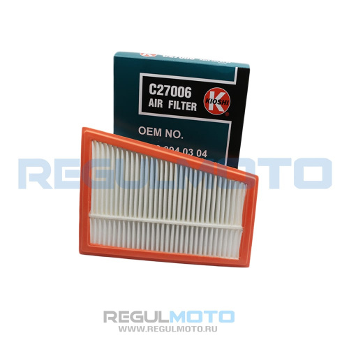 Фильтр воздушный Kioshi C27006, A-0252SET