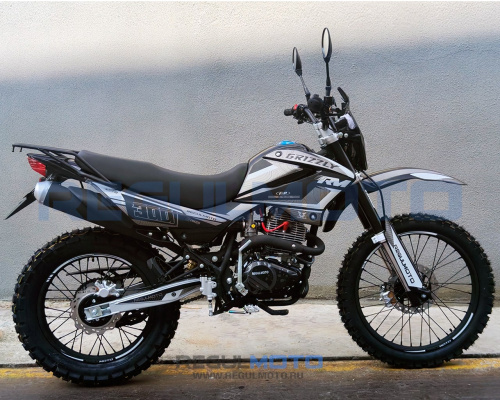 Мотоцикл Regulmoto Grizzly PR300 с ПТС (Черный/ серый, , 302507-1)