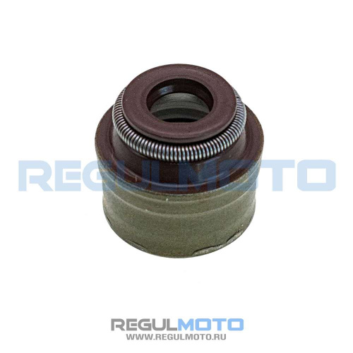 Маслосъемный колпачок ZS174, ZS177MM в железной обойме,1 шт +