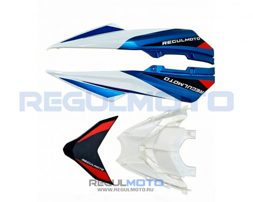 Облицовка передняя (клюв) Regulmoto FTO, GTO белая