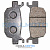 Колодки тормозные задние Longjia V-BOB, FJ007AA  3547125