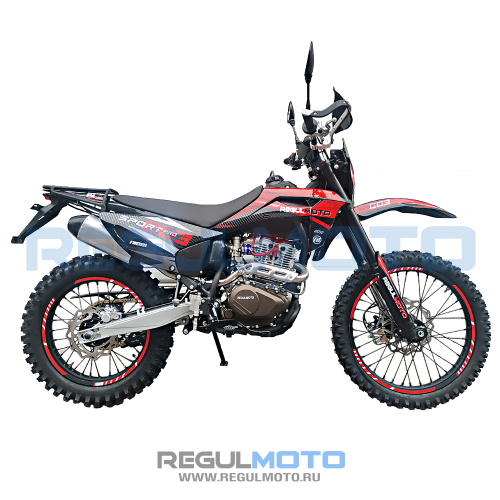 Мотоцикл Regulmoto Sport-003 PR PRO 300 (4 valves) 6 передач с ПТС (Черный/ красный , , 300302-2)