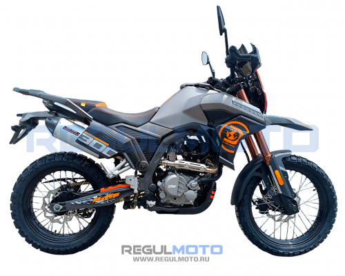 Мотоцикл Regulmoto Cyclone с ПТС (Серый, , 128075-1)