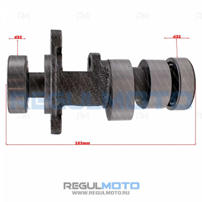 Распредвал ГРМ ZS177MM (NC250)   100200208
