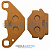 Колодки тормозные FA067 ATV Sintered OFF-Road Baltmotors, Stels   LC-F046