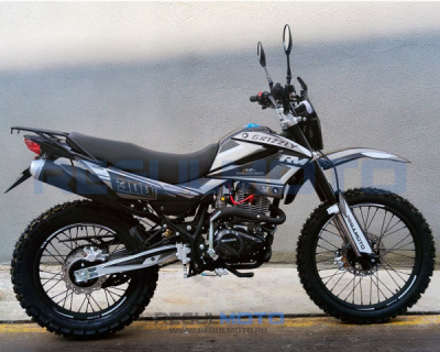 Мотоцикл Regulmoto Grizzly PR300 с ПТС (Черный/ серый, , 302507-1)