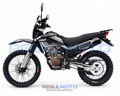 Мотоцикл Regulmoto Grizzly PR300PRO с ПТС (Черный/ серый, , 201896-4)