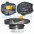 Крышка топливного бака Holeshot, Crosstrec, KTM new  786532