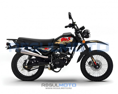 Мотоцикл Regulmoto BWS с ПТС (Черный, , 200810-1)