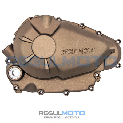 Крышка правого картера двигателя (сцепления) ZS172FMM PR, 5ск., коричневая      100133669-0154