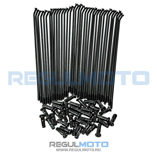 Спицы Athlete PRO, CR-Z, ZR 2024, CR-X Pro, Sport Pro 2024  21"  комплект 36 шт (Черный, , 663255-1)