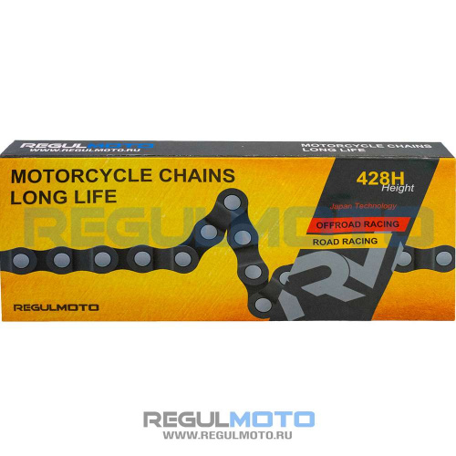 Цепь приводная REGULMOTO усиленная 428H-136L