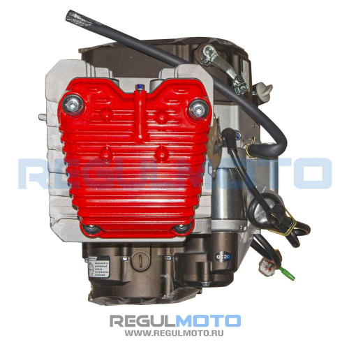 Двигатель ZS175FMM-7 (CB300RL) 4 клапана, балансировочный вал, 300сс, поршень 75мм,  6 Gear