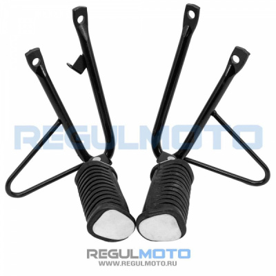 Подножки пассажира Sport 004, 200GY-5 с креплением 1247500-043000, 1247500-044000