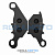 Колодки тормозные FA230, Suzuki Address 100-110cc-LETS 50cc, Yamaha ZR 4т  YL-F014