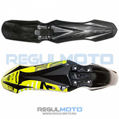 Крыло переднее Regulmoto ZR 22/23 (Черный/ зеленый , , 236598-1)