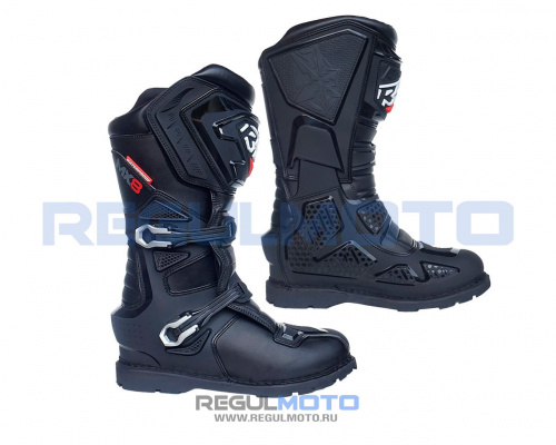 Мотоботы RYO Racing MX8, черный (Черный, 40, 306666-1)